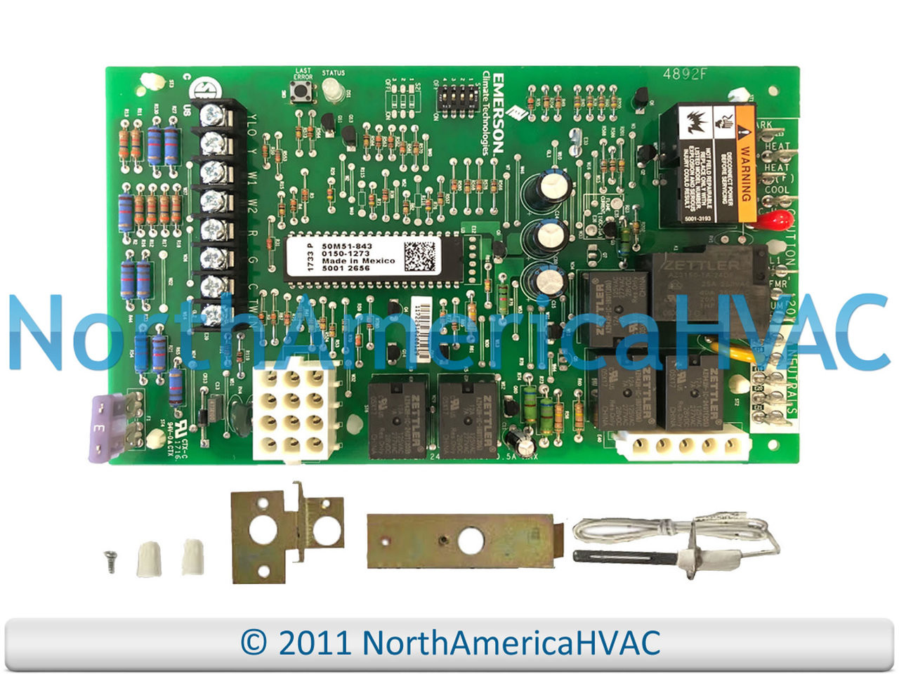 Emerson White Rodgers Furnace Control Circuit Board Replaces 50M61120 50M6112004 North